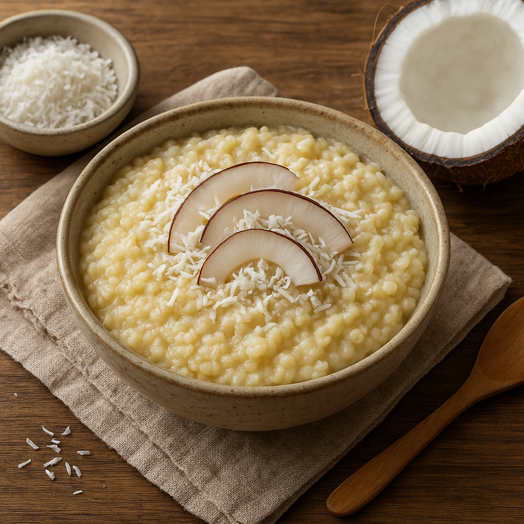 Przepis na jaglankę kokosową