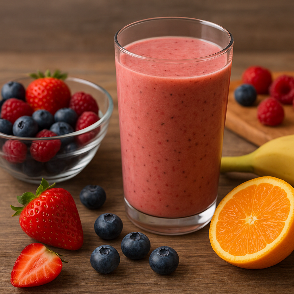 Przepis na smoothie owocowe