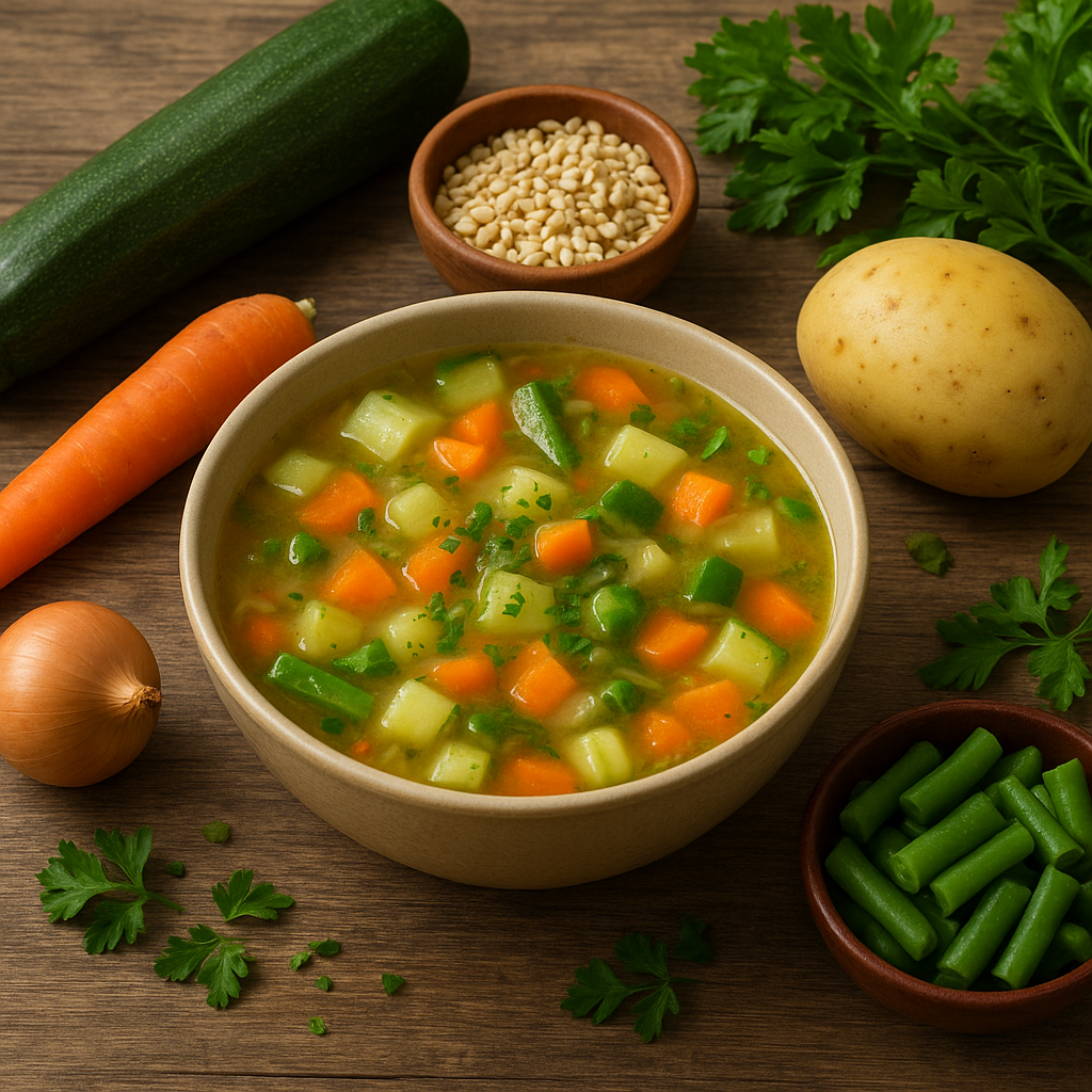 Przepis na zupę warzywną