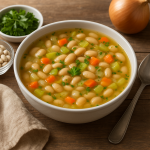 Przepis na zupę fasolową light