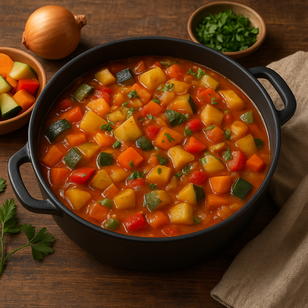 Przepis na gulasz warzywny