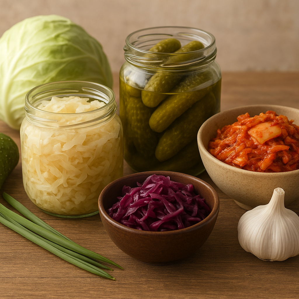 Jakie są korzyści z jedzenia kiszonek i fermentowanych produktów?