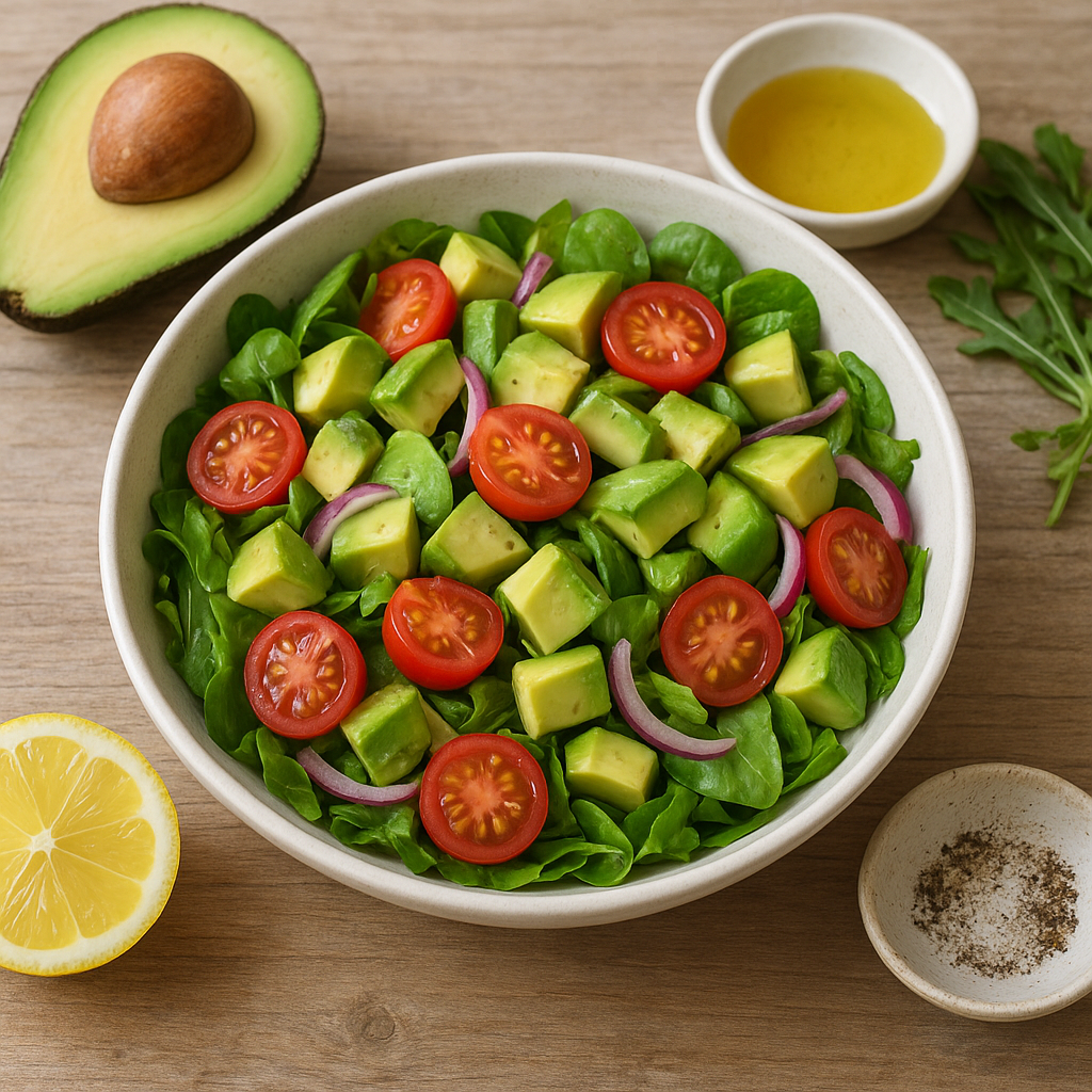 Przepis na sałatkę z awokado