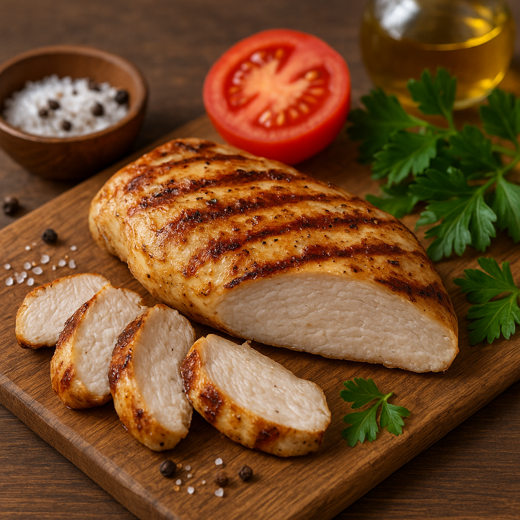 Przepis na grillowaną pierś z kurczaka