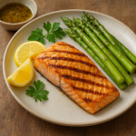 Przepis na grillowanego łososia