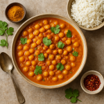 Przepis na curry z ciecierzycą