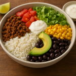 Przepis na burrito bowl