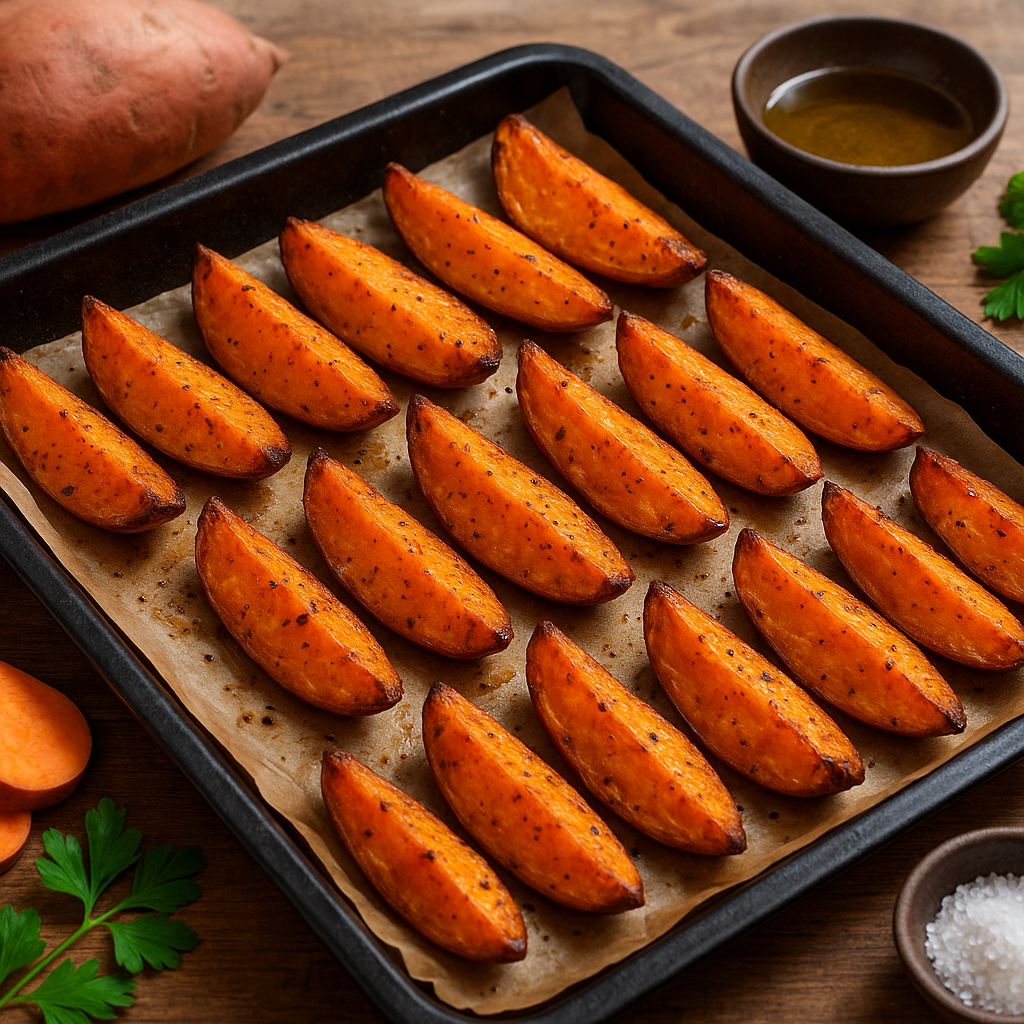 Przepis na bataty pieczone