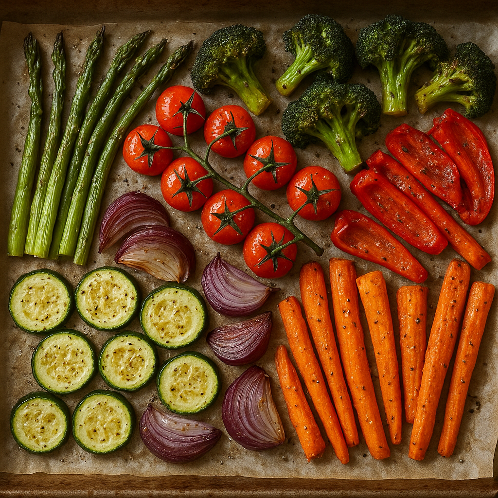 Przepis na warzywa pieczone