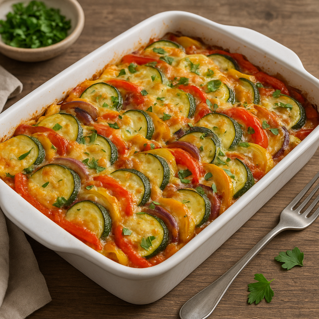 Przepis na zapiekankę warzywną