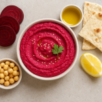 Przepis na hummus z burakiem