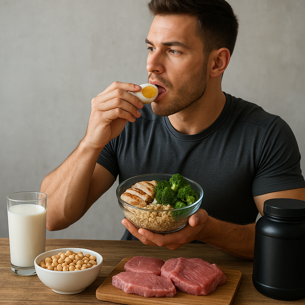 Jakie są zalety diety wysokobiałkowej dla osób aktywnych fizycznie?