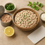 Przepis na pastę z tuńczyka fit