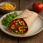 Przepis na tortillę pełnoziarnistą z warzywami