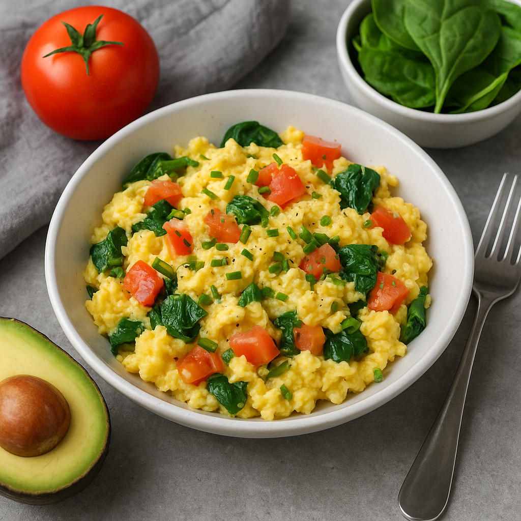 Przepis na jajecznicę fit