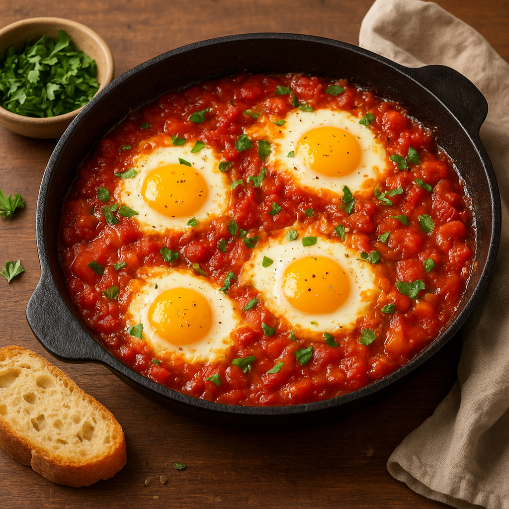 Przepis na szakszukę