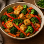 Przepis na tofu w warzywach