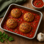 Przepis na pieczone pulpety z indyka