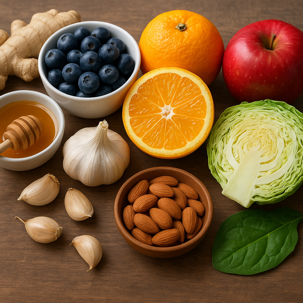 Jakie produkty spożywcze pomagają w leczeniu infekcji?