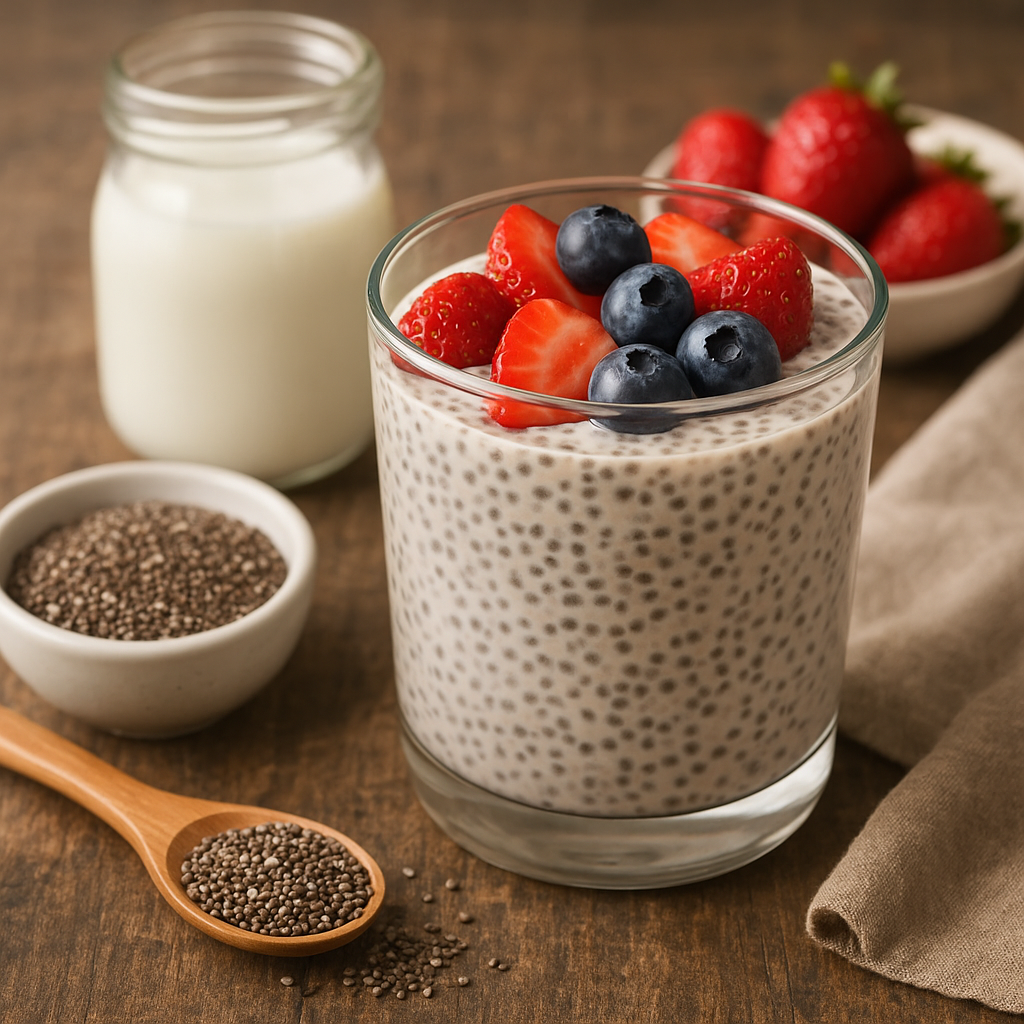 Przepis na pudding chia