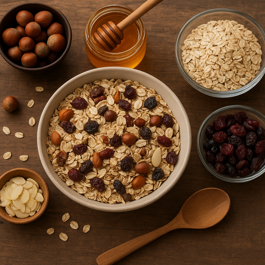 Przepis na domowe musli