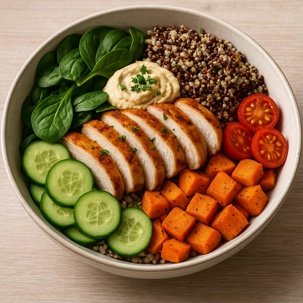 Przepis na bowl z indykiem