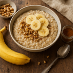 Przepis na owsiankę bananową