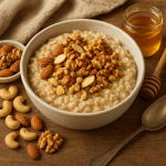 Przepis na owsiankę orzechową