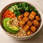 Przepis na bowl z tofu