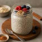 Przepis na nocną owsiankę z chia