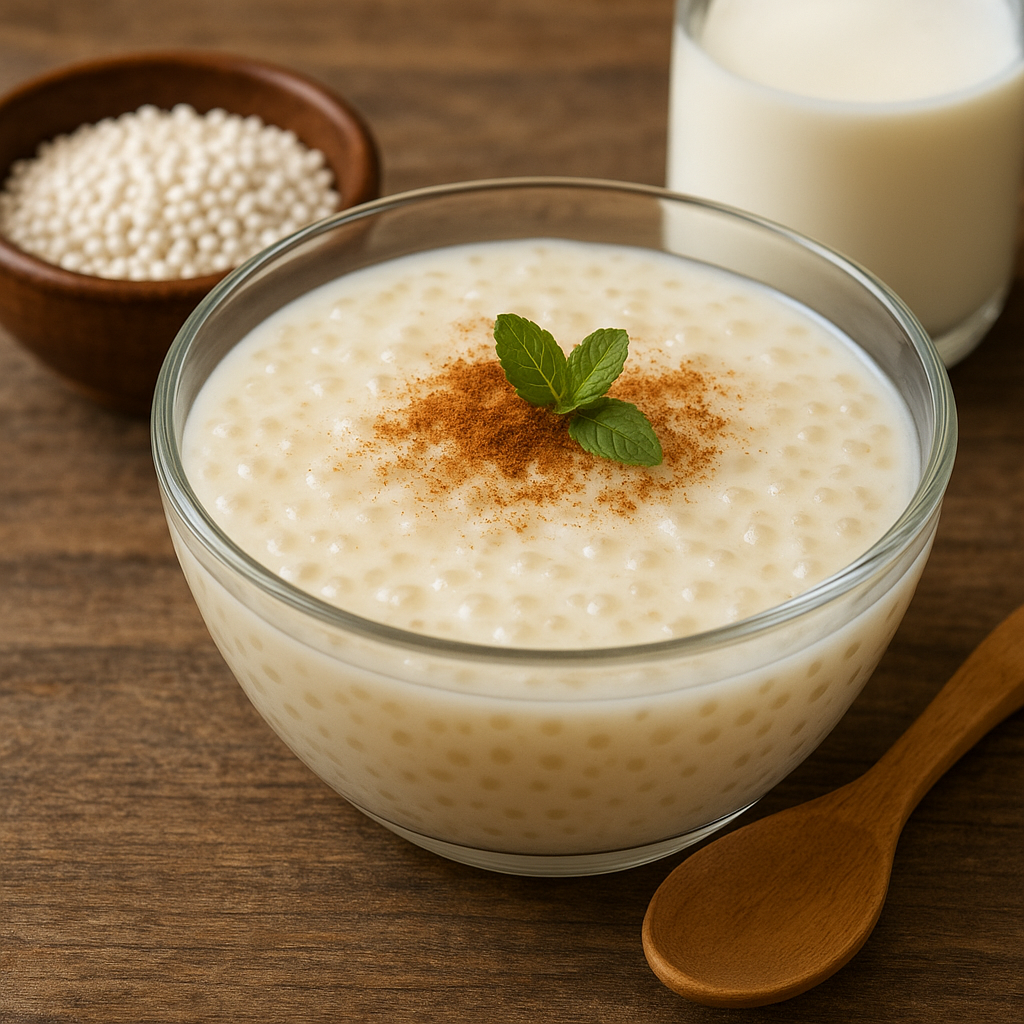 Przepis na pudding z tapioki