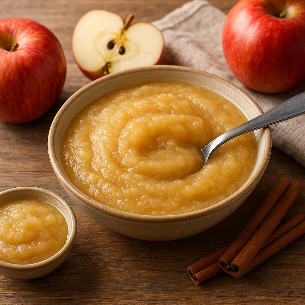 Przepis na mus jabłkowy bez cukru