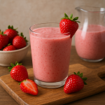 Przepis na koktajl truskawkowy