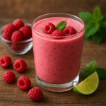 Przepis na koktajl malinowy