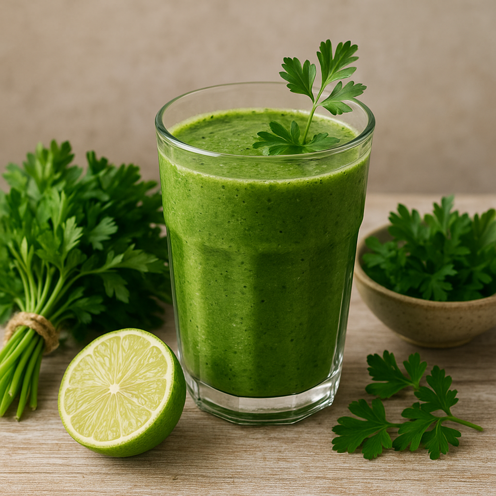 Przepis na smoothie z pietruszką