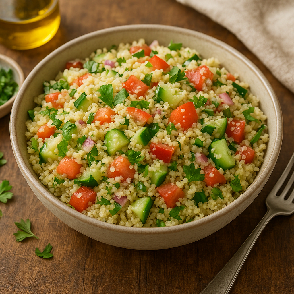 Przepis na sałatkę z kuskusem