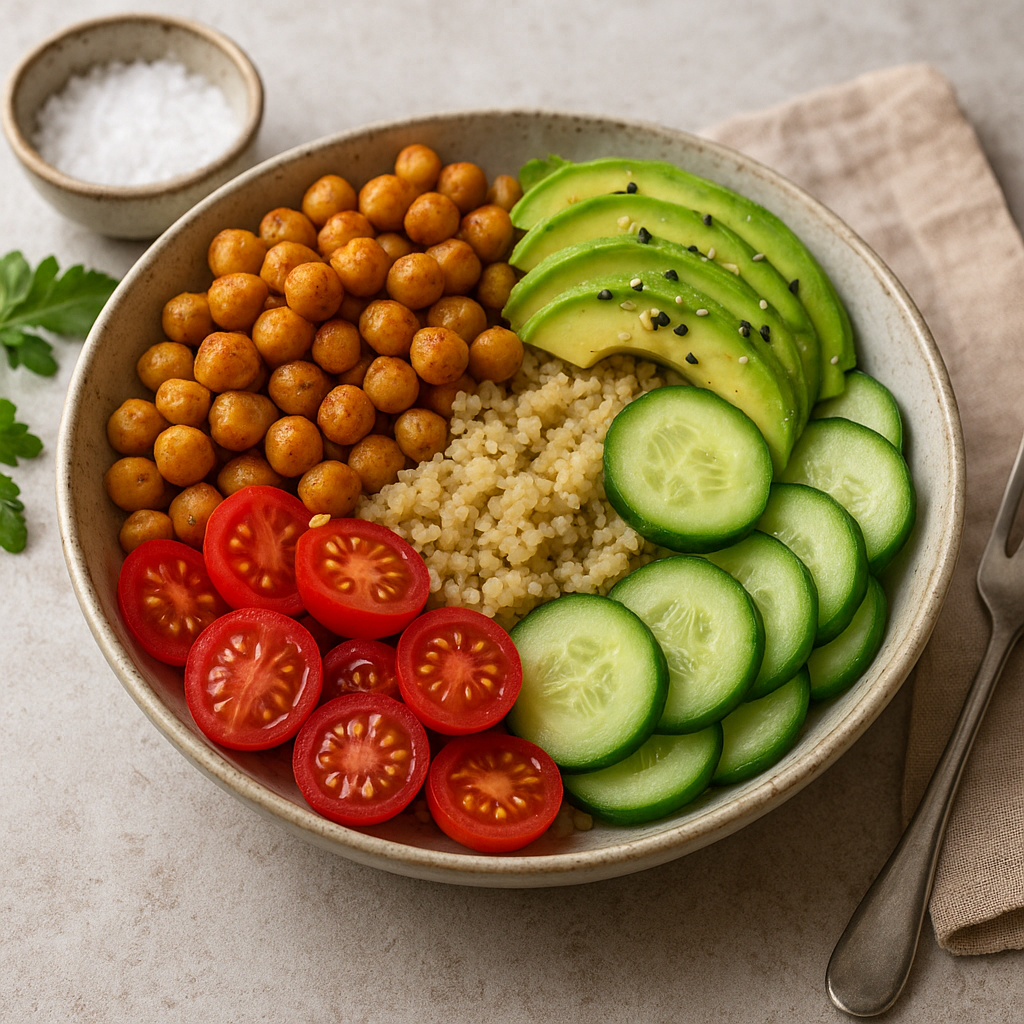 Przepis na bowl z ciecierzycą